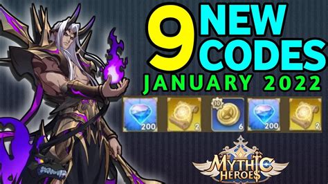 NEW MYTHIC HEROES GIFT CODES 2022 MYTHIC HEROES CODES MYTHIC HEROES