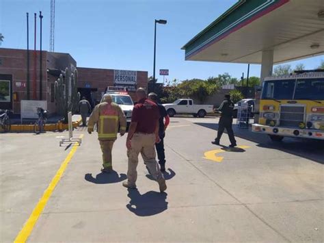 Conato De Incendio En Gasolinera De Los Mochis Moviliza A Los Cuerpos