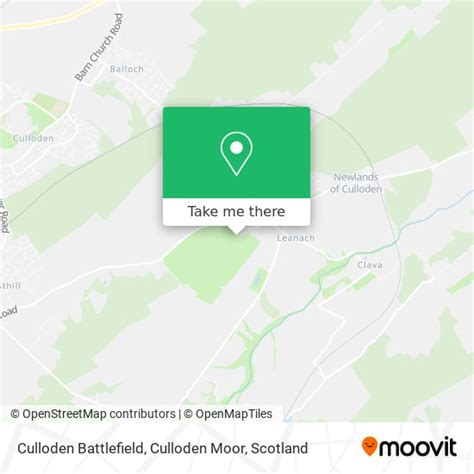 How to get to Culloden Battlefield, Culloden Moor in Highland by bus or ...