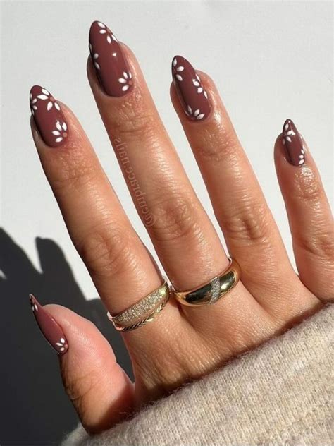 Fall Nail Designs Brown Nails For Short And Long Nails