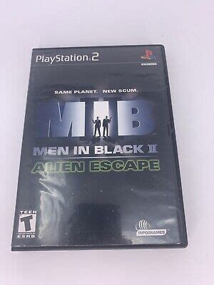 Men In Black Ii Alien Escape Sony Playstation Complete Ps