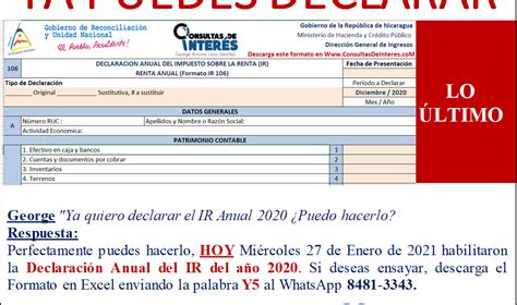 Consultas de Interés DGI A partir de HOY puedes realizar la