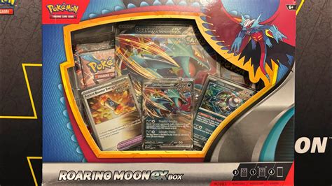 Pokémon TCG Roaring Moon ex Promo Box opening YouTube