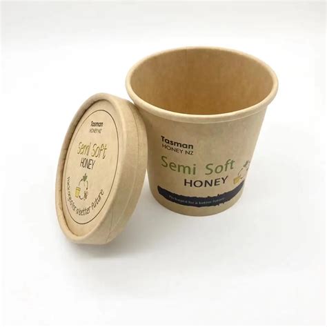 Disposable Take Away Paper Hot Soup Bowl Soup Tube Soup Container With Paper Lid Buy Takeaway
