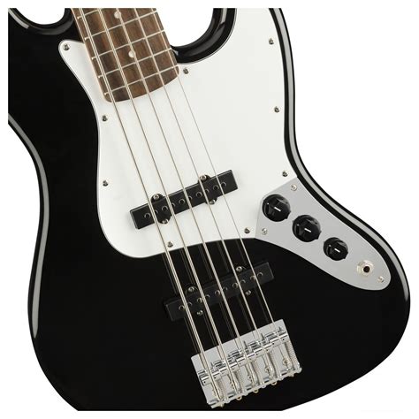 Squier Affinity Jazz Bass V 5 String Black Gear4music