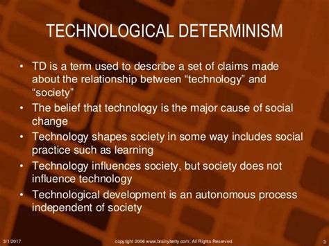 Technology Determinism