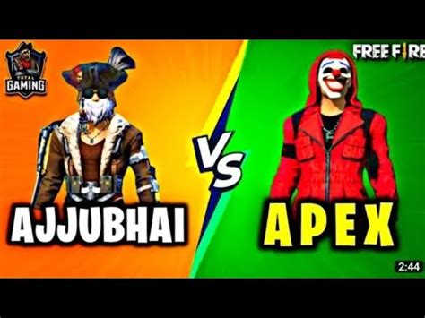 Finally Ajjubhai Total Gaming Vs Apex Vs Clash Squad