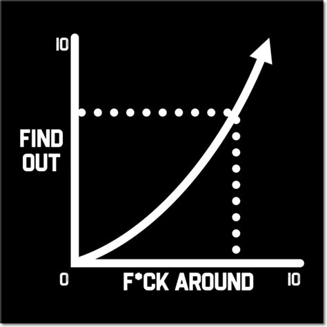 Fuck Around And Find Out Funny Diagram Chart Meme Fuck Around And Find Out Posters And Art