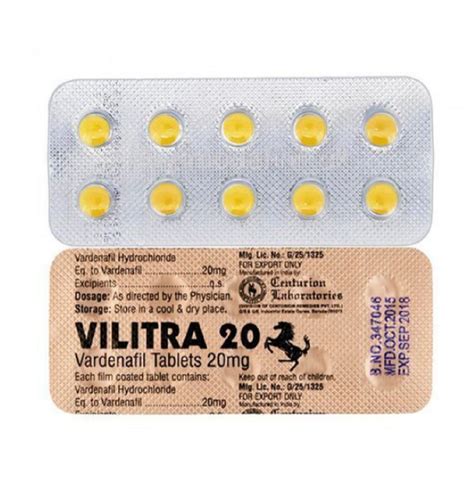 Vilitra Mg Vardenafil Tablets At Rs Stripe Erectile