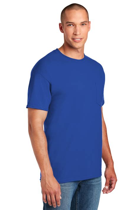 Gildan® Dryblend® 50 Cotton50 Poly Pocket T Shirt 5050 Blend T