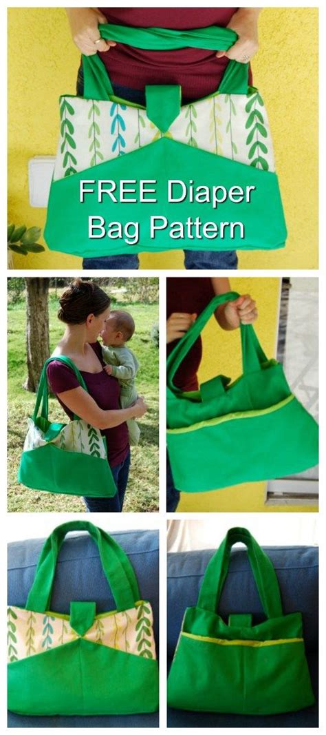 The Detour Diaper Bag Free Sewing Pattern Sew Modern Bags Diaper