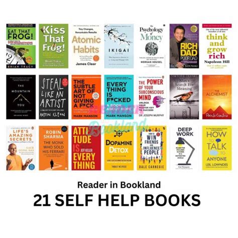 21 Best Self Help Books Reader In Bookland