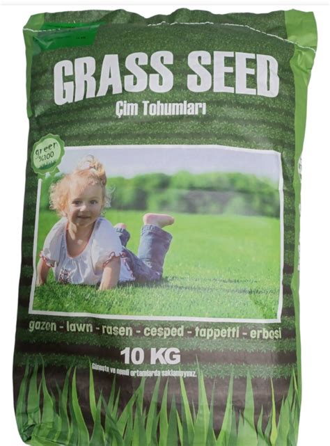 Çim Tohumu 10 Kg Grass Seed 6 Lı Karışım