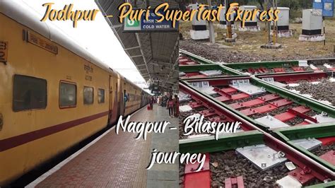 Jodhpur Puri Superfast Express Train Journey Double