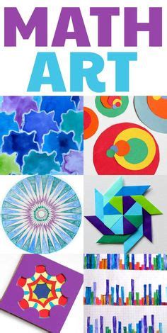 100+ MATH IN ART - PROJECTS FOR GRADES 3-8 ideas in 2020 | math art ...