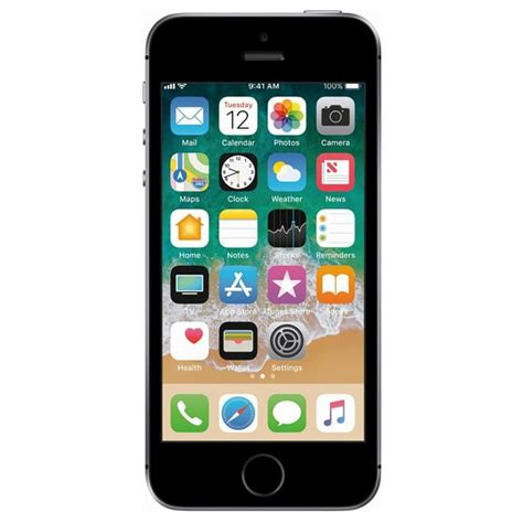 Apple iPhone SE 32GB Space Gray A Grade Verizon (Unlocked) - Walmart ...