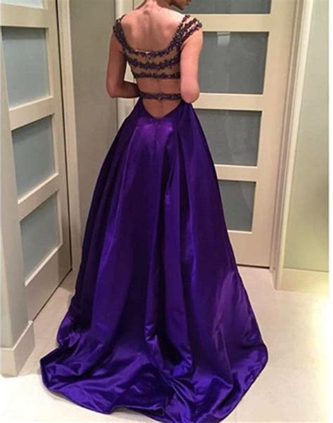 Prom Dress Modest Prom Dress Purple Ball Gowns Prom Dresses 2017 Sexy