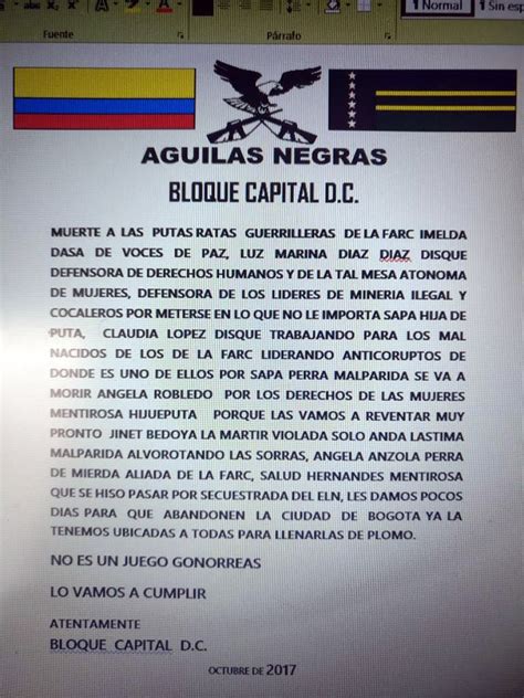 Quiénes Son Las Águilas Negras El Fantasma Que Aterroriza A Colombia Infobae