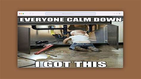 Top Plumber Memes To Pipe Up Your Day V M Blog