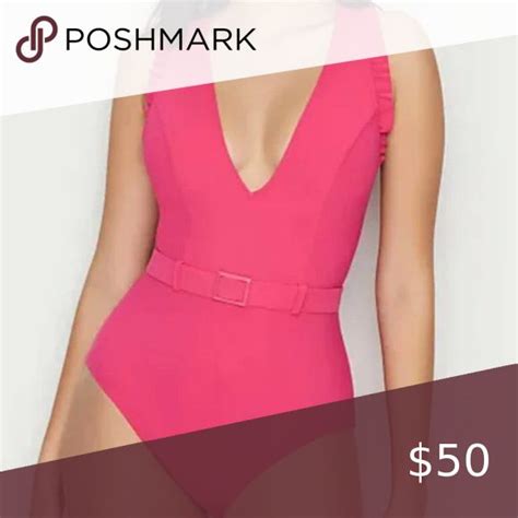 SkinnyDippers Hot Pink One Piece Bathing Suit Size Medium NWOT Pink One Piece Bathing Suits