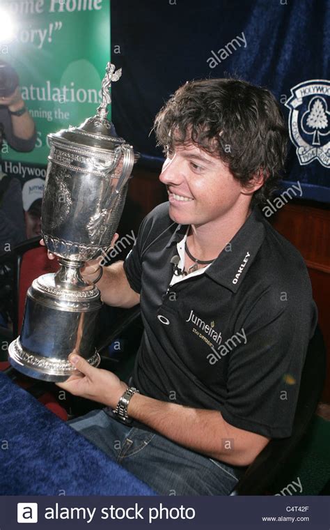 United Kingdom Holywood Northern Ireland Golfer Rory Mcilroy Poses