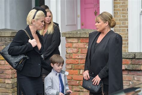 Eastenders Spoiler Peggy S Funeral Day Sees Emotions Run High