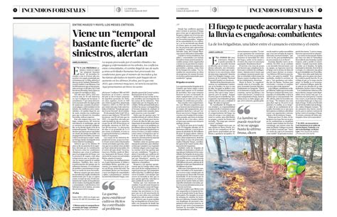 Incendios Forestales By La Jornada Issuu