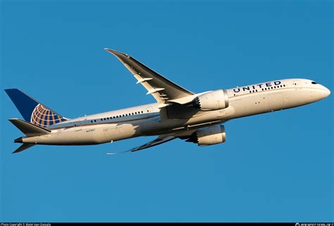 N27957 United Airlines Boeing 787 9 Dreamliner Photo By Matei Ioan