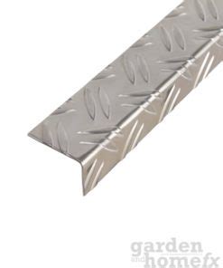 Aluminium Chequer Plate Angle Profiles M Garden And Home Fx