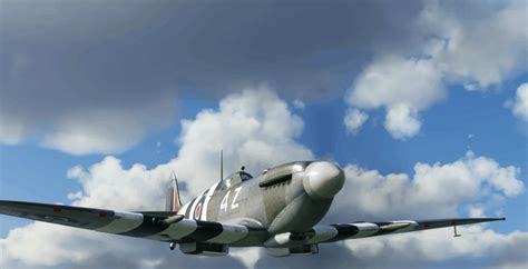 Supermarine Spitfire Mkix Us Navy Vos 7 4z V10 Msfs 2020 Liveries Mod