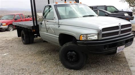 Sell Used 1996 Dodge Ram 2500 Cummins Turbo Diesel Flatbed In Cathedral