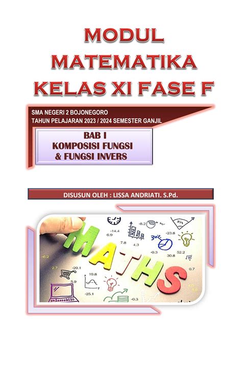 SOLUTION Modul 1 Komposisi Fungsi Fungsi Invers Studypool