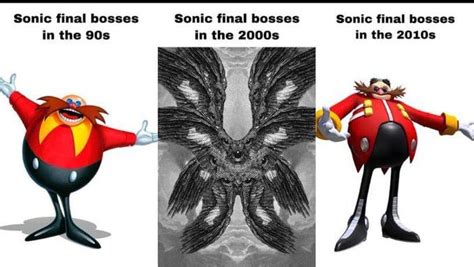 Sonic Final bosses be like | Sonic the Hedgehog | Know Your Meme