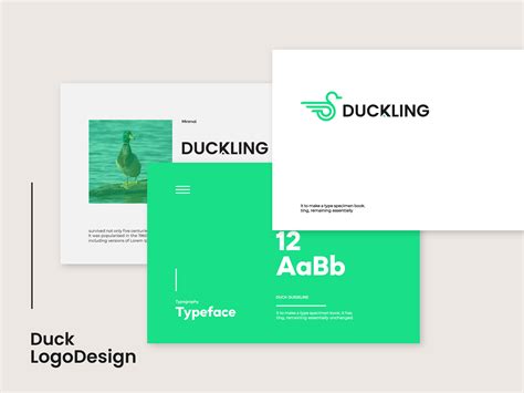 Duck Logo design on Behance