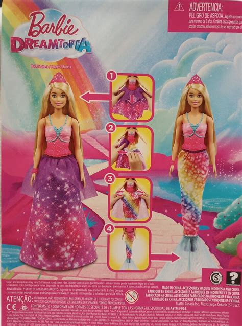 Barbie Dreamtopia In Princess To Mermaid Fashion Transformation