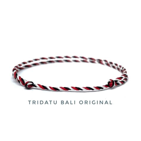 Jual Cod Gelang Tridatu Polos Asli Khas Bali Original Shopee Indonesia