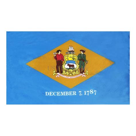 Delaware Flag 3 X 5 Ft Indoor Display Flag