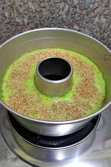 Kuih Bakar Pandan Nak Masak Atas Dapur Gas Begini Cara Buatnya Sedap