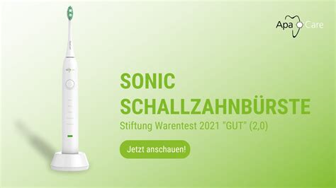 ApaCare Sonic Professional Schallzahnbürste Stiftung Warentest 2021