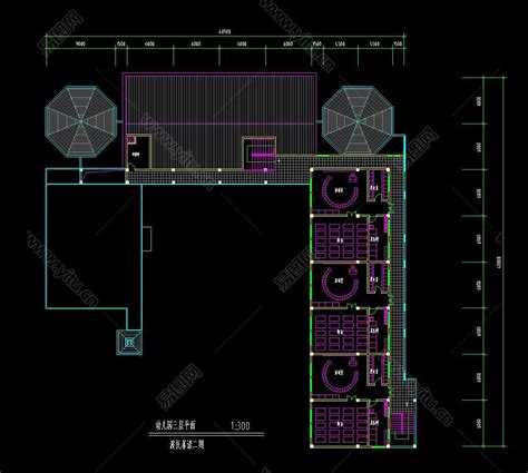 创新型幼儿园cad建筑施工图，幼儿园cad施工图纸下载 易图网