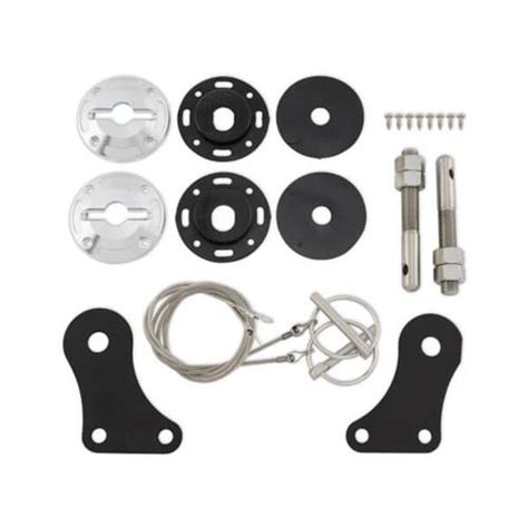 Mustang Hood Pin Kit Billet 05 09 S197 LMR