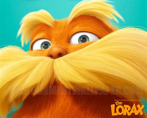 Cartoon Wallpaper Dr Seuss The Lorax Movie Wallpaper 1 Mr Lorax