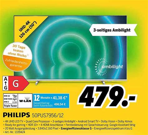 Philips Pus K Uhd Led Tv Angebot Bei Medimax Prospekte De