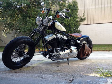 2009 Brass Balls Classic Bobber Softail Built By Darwin Motorcycles