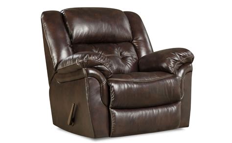 Home Motion Cheyenne Leather Rocker Recliner With Power Whiskey Raleigh Same Day Delivery