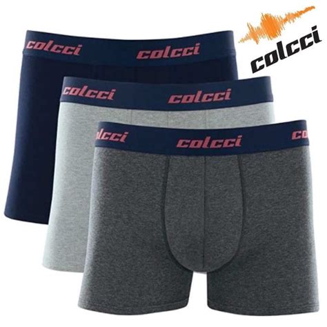 Kit 3 Cuecas Boxer Algodão Colcci Masculino