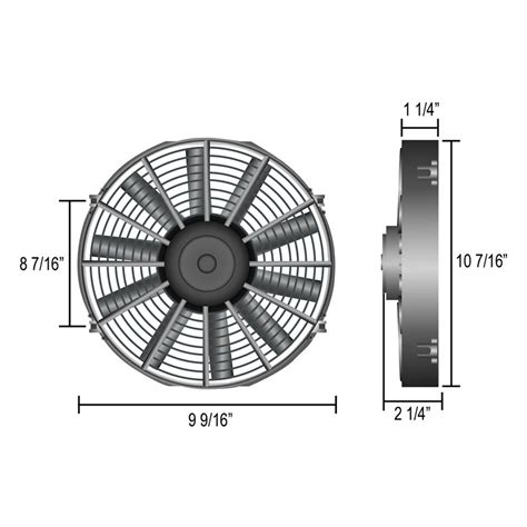 Derale Performance 16309 Dyno Cool Electric Fan And Mechanical Fan