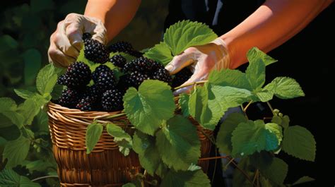 How To Grow Big Blackberries Slow Money Maine