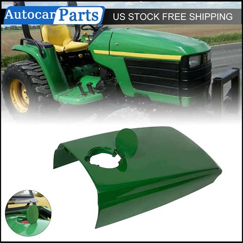 Upper Hood W Fuel Door Fits John Deere