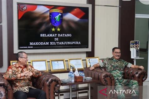 Kodam XII TPR Dukung Untan Pontianak Tuan Rumah KKN Kebangsaan XI 2023